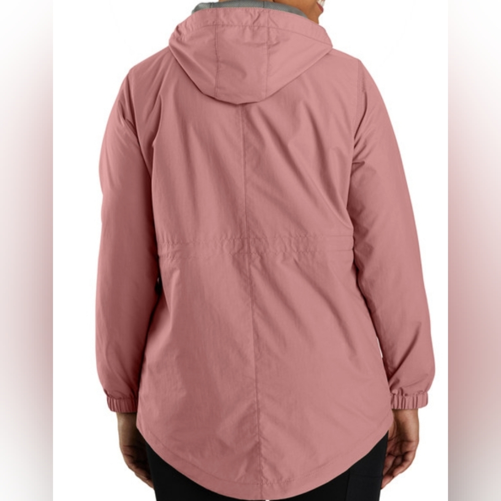 Carhartt Women's Rain Defender Hooded Lightweight Coat Size XL MSRP $79.99 - Picture 3 of 8